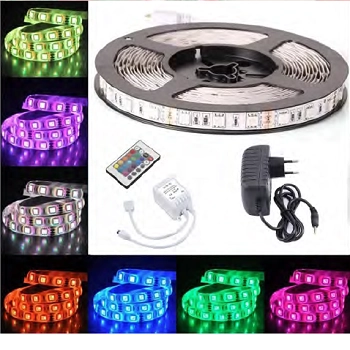 Fita Led Rgb 5050 5m Ref.b16