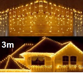 Cascata 100 Led Warm Fixa Fio Br Ref.81906