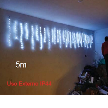 Cortina 300leds Bco 220v