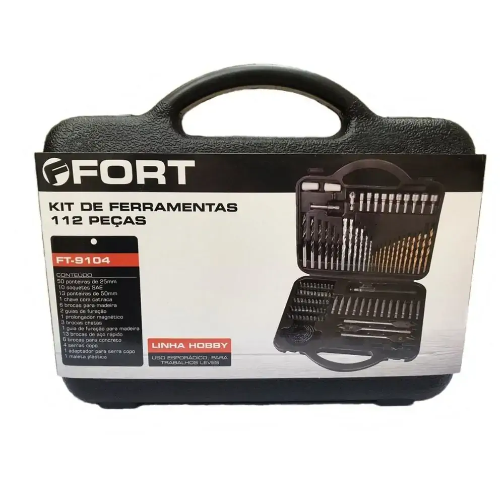 Jogo De Ferramentas Fort Ft 9102 59pcs