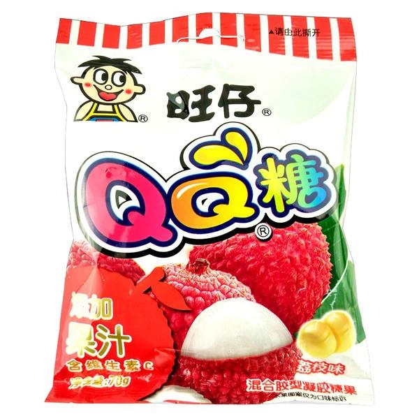 Qq Bala De Lichia Candy 70gx60