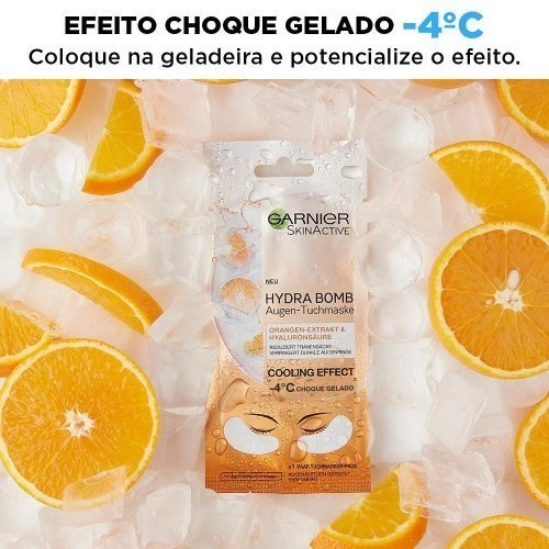 Mascara Para Os Olhos Hidra Bomb Suco De Laranja Garnier