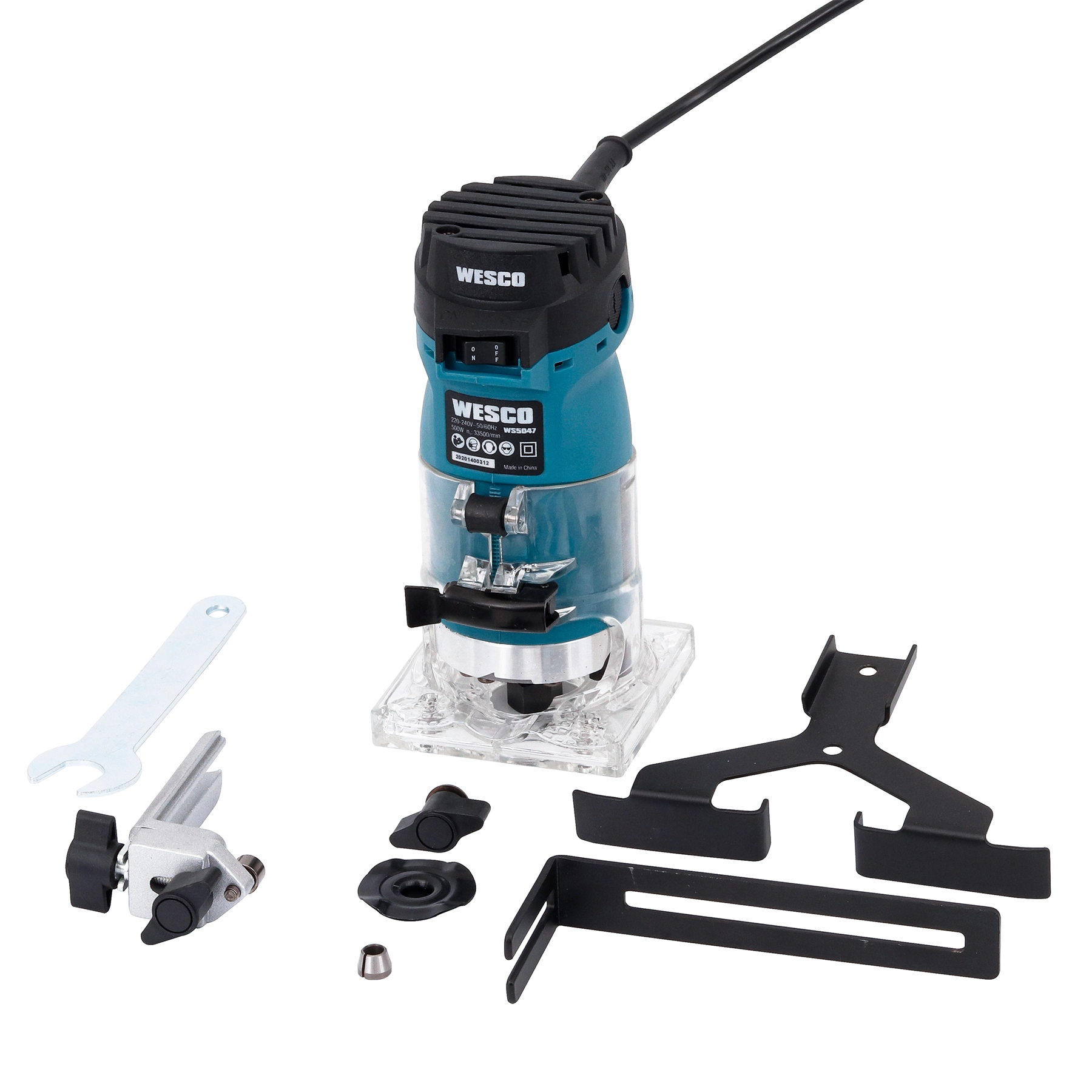 Tupia Laminada Wesco WS5047U Elétrica 6mm 500W 127V (110V)