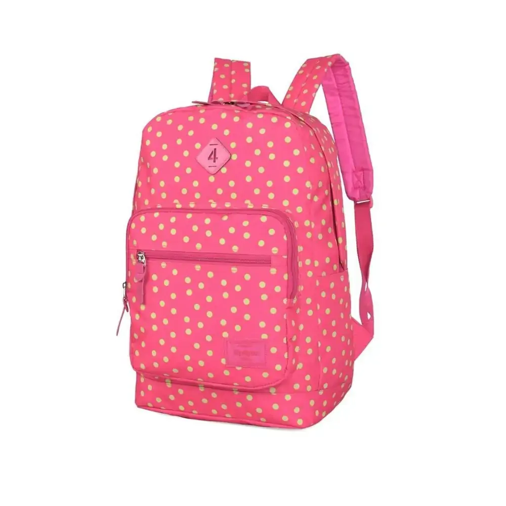 Mochila Luxcel Bolinhas Ref.ms45443up Un