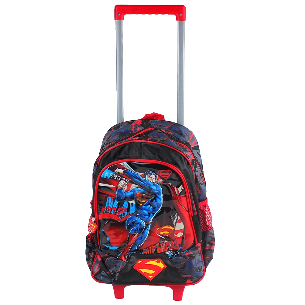 Mochila Inf C Carrinho Super Man Ic32212sm Maxlog