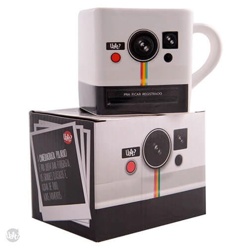 Caneca Uatt Quadrada Polaroid