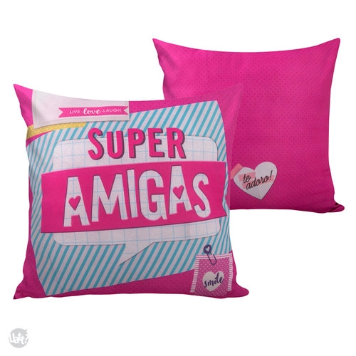 Capa Almofada Uatt Super Amigas