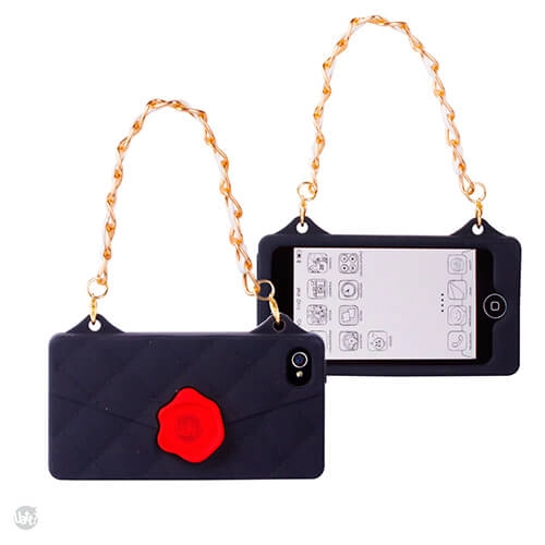 Capa P/iphone Uatt Bolsa Preta