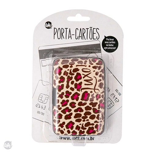 Porta Cartoes Uatt Luxo