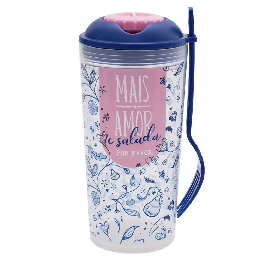 Copo Salada 600ml Mais Amor 25255