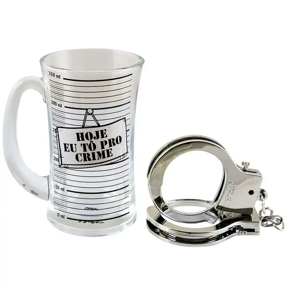 Caneco Chopp Uatt Hoje Eu To Pro Crime