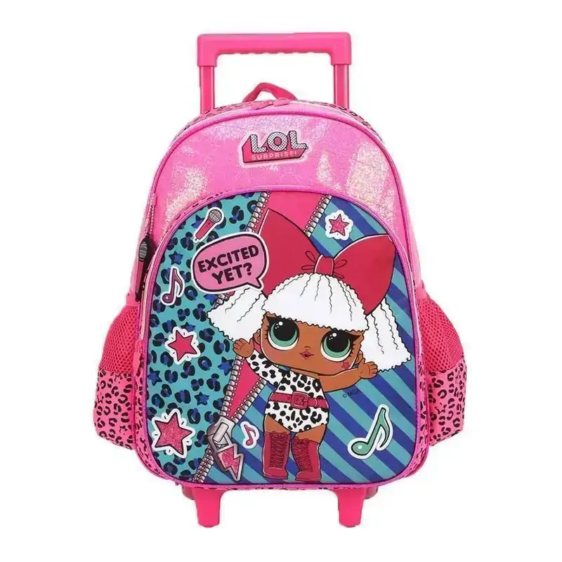 Mochila Inf Lol Pink Rod
