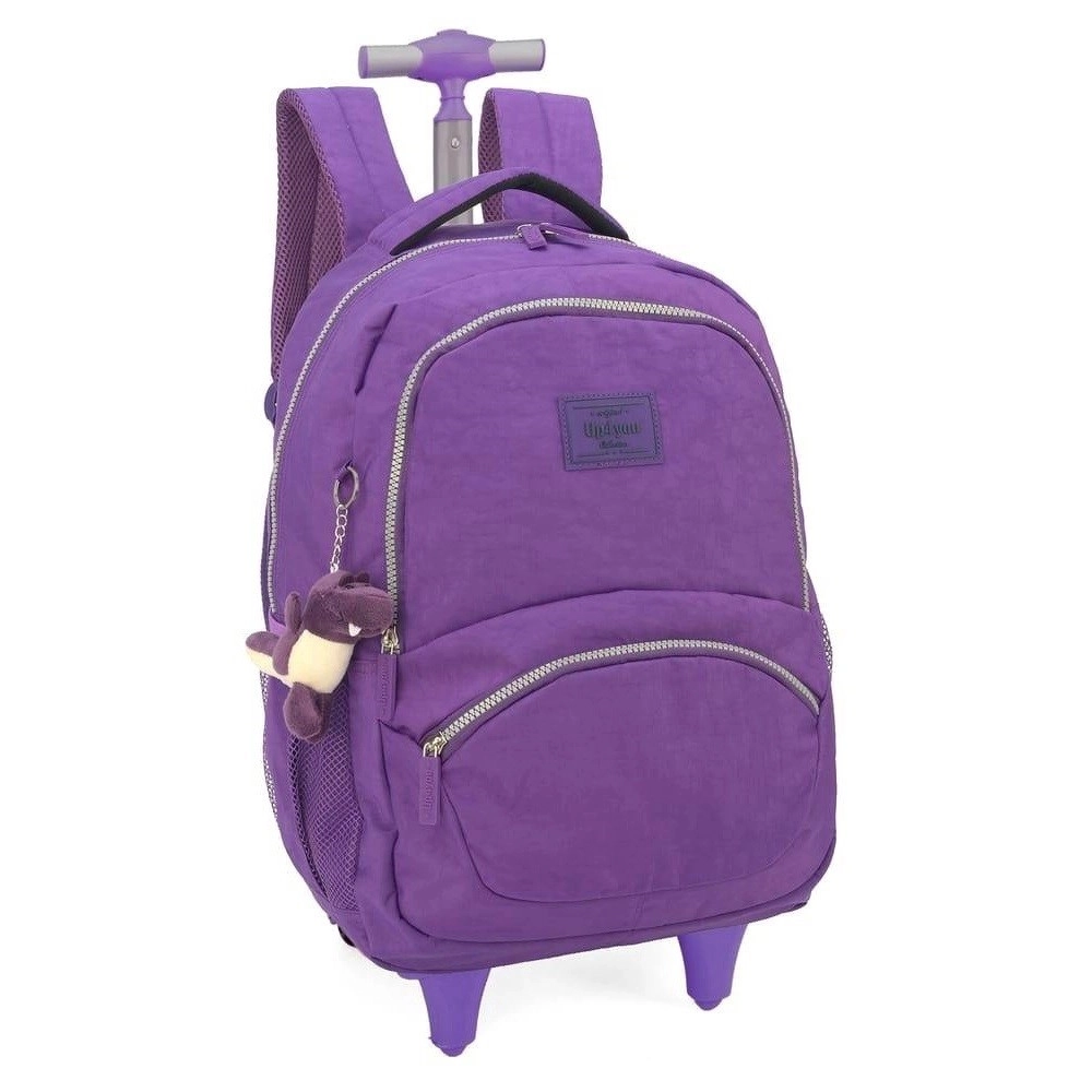 Mochila C Rodas Roxo Mc51165up2800un Luxcel
