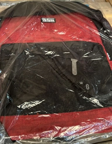 Mochila Juvenil Vermelho Ms45695up0400un Luxcel