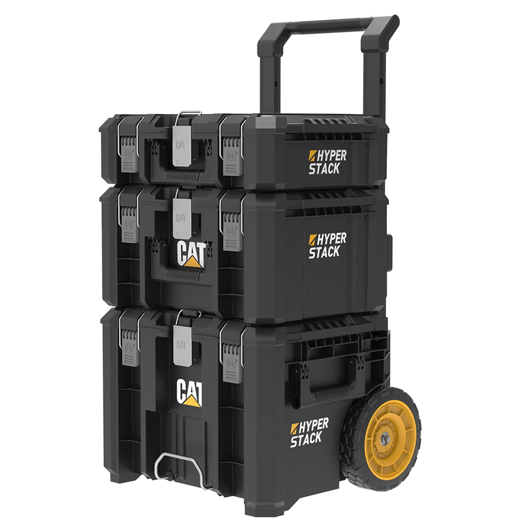 Carrinho Torre Modular com 3 Caixas 83,5x51,1x5,6cm 187,5Kg CAT