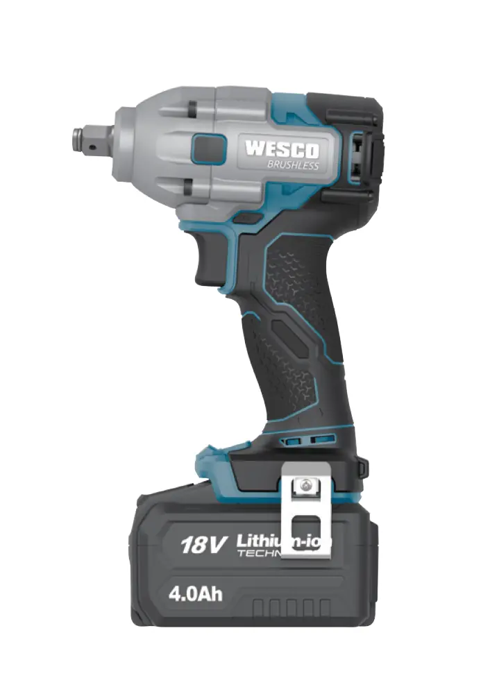 Chave De Impacto À Bateria 18v 35kgf 1/2  Wesco Ws2407 Brushless