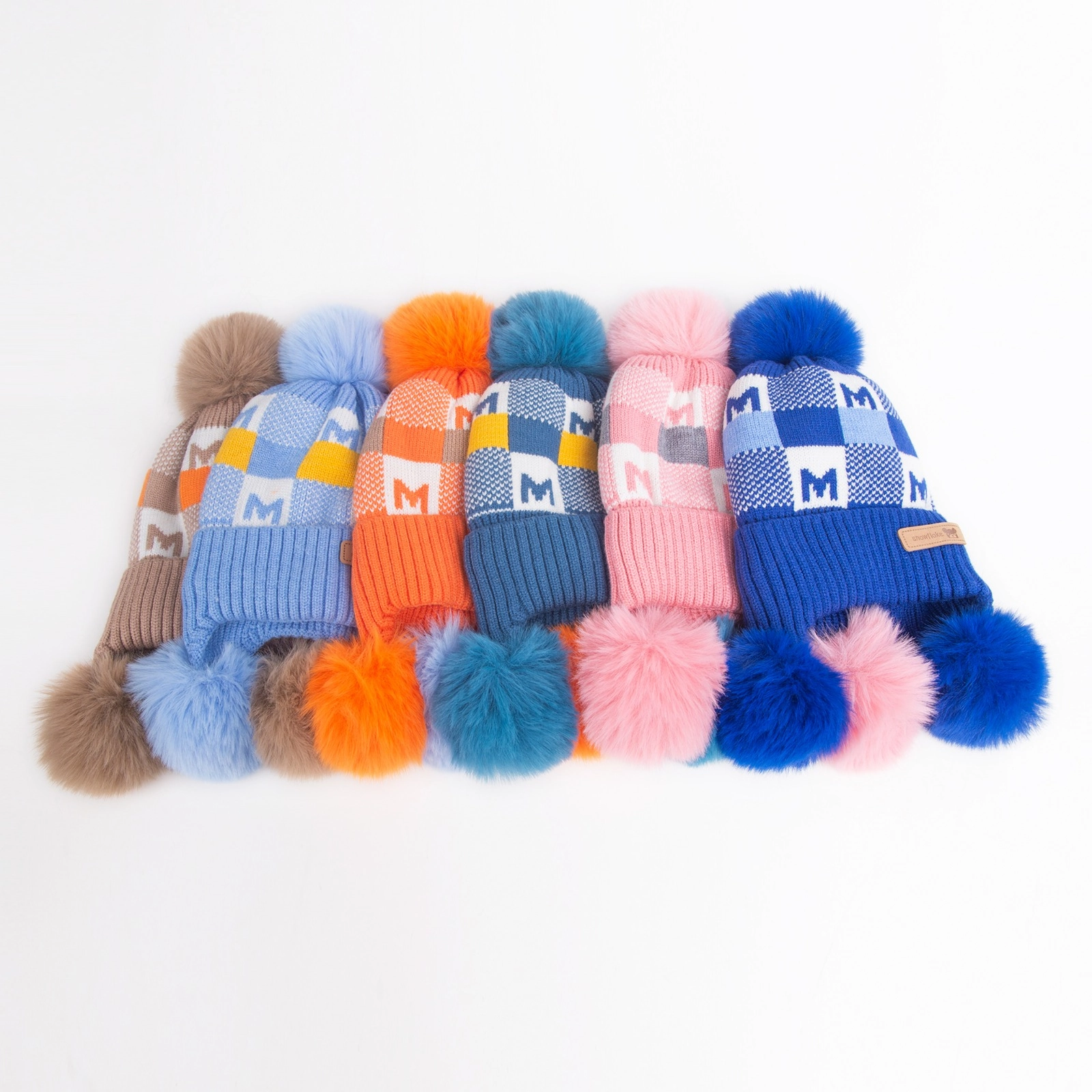 Touca Infantil Letras Mz0363 Bella Azul