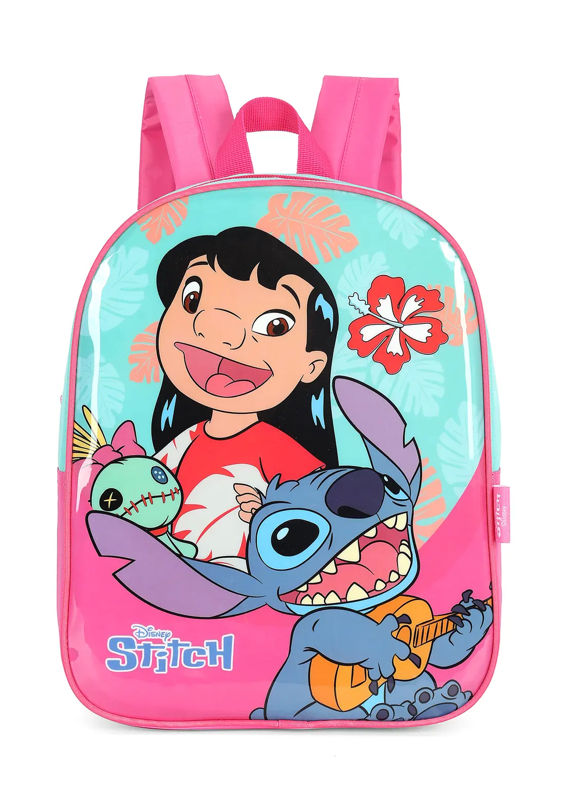 Mochila Infantil Stitch Rosa Is42673sc Maxlog