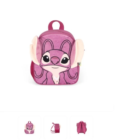 Lancheira Stitch Plush Roxo Stitch Luxcel