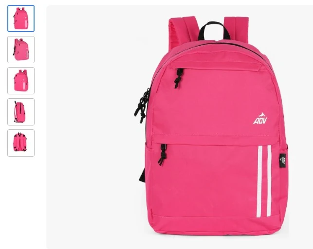 Mochila Adv Pink 0310 Ms50124av
