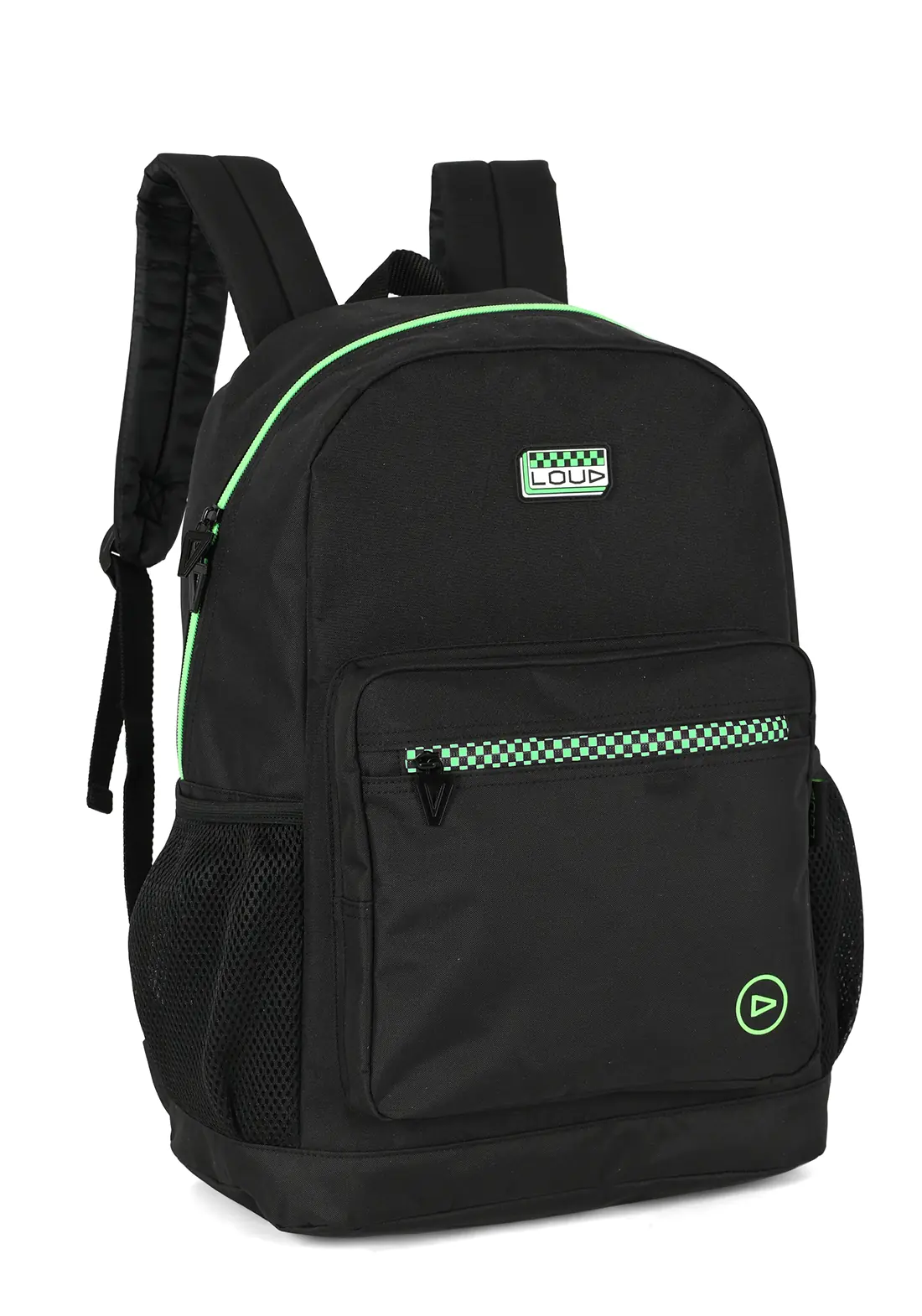 Mochila Juvenil Loud Preto Ms50232ld Maxlog