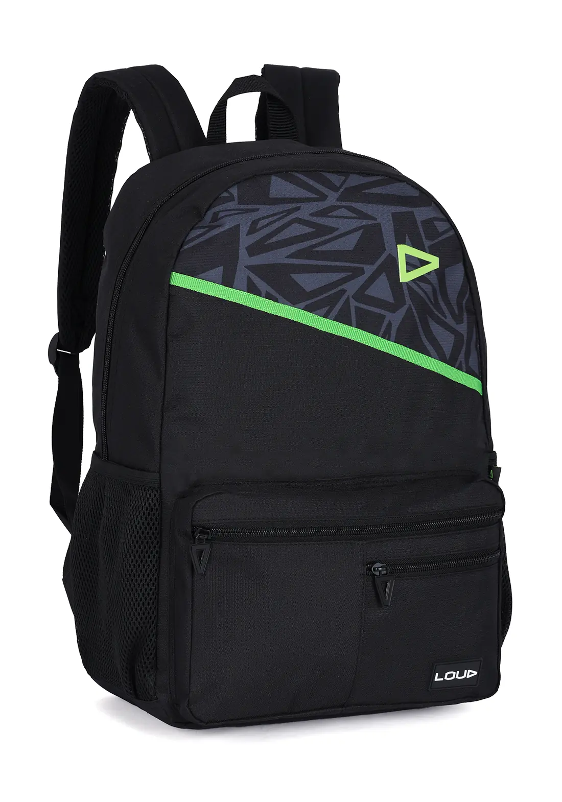 Mochila Juvenil Loud Preto Cinza Ms50234ld Maxlog