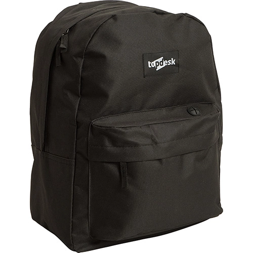 Mochila De Costas Topdesk Juvenil Preto