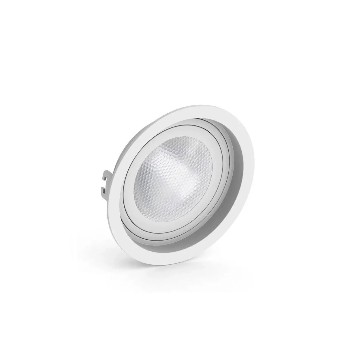 Kit 2 Spot Embutir Par30 Redondo Branco Recuado - Saveenergy