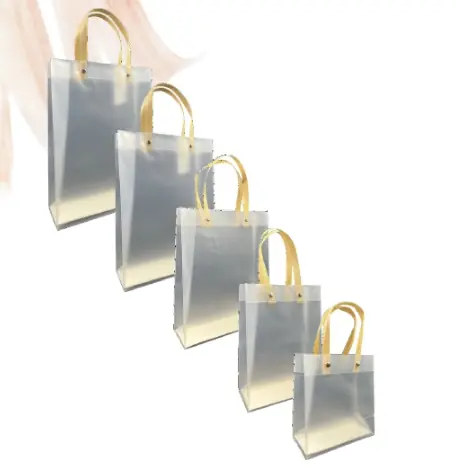 Sacola P/presente De Plastico G 30x25x10cm Transp Ref.ml2025 004 Sheleilton