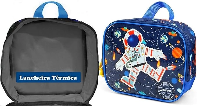 Lancheira Infantil Masculino Up4you La37803up Maxlog