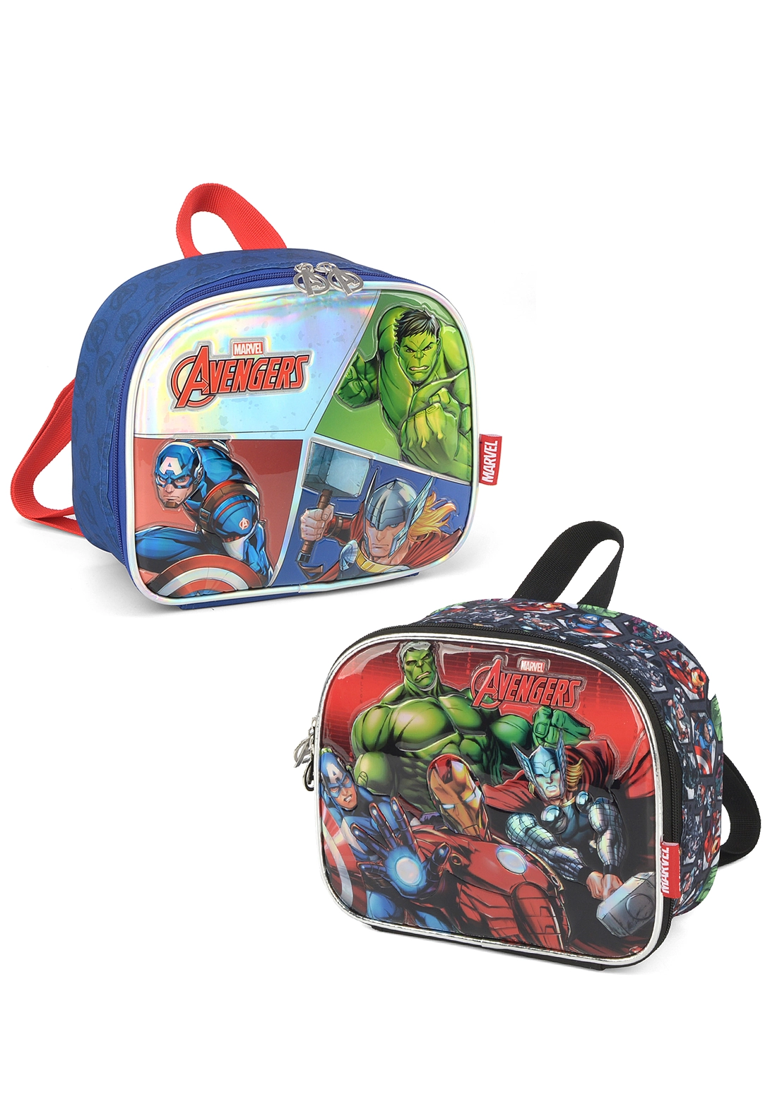 Lancheirainfantil Masculino Avengers La38033ag Maxlog