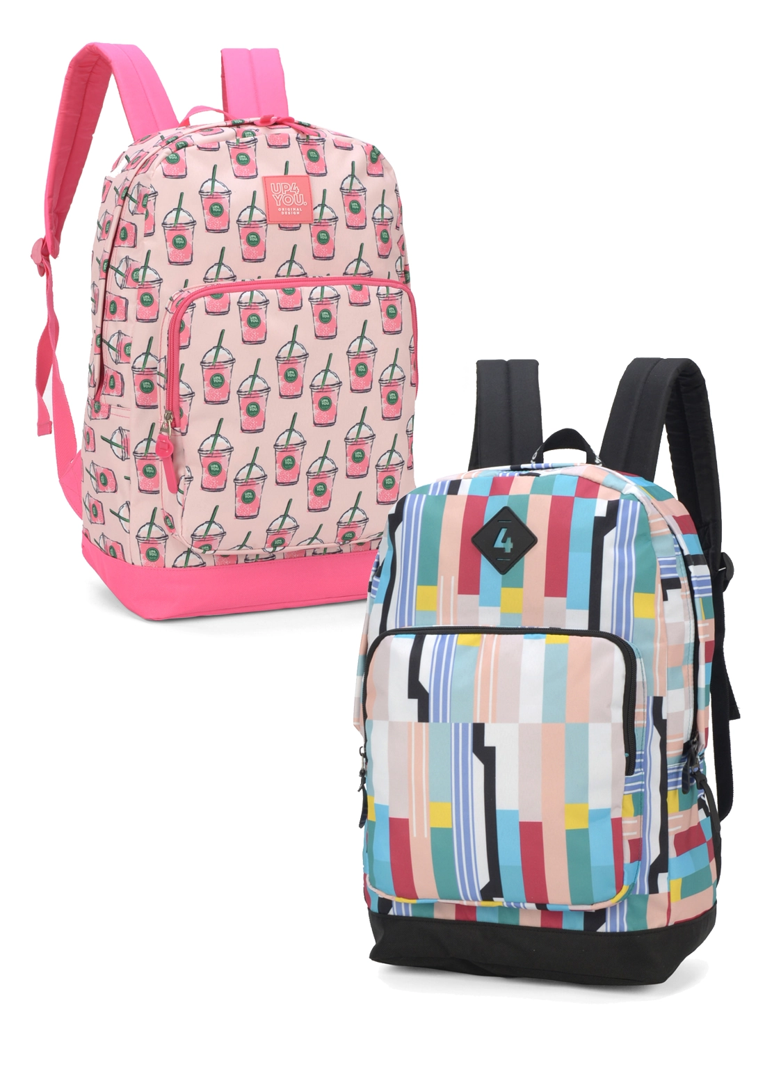 Mochila Juvenil Feminino Up4you Ms46327up Maxlog