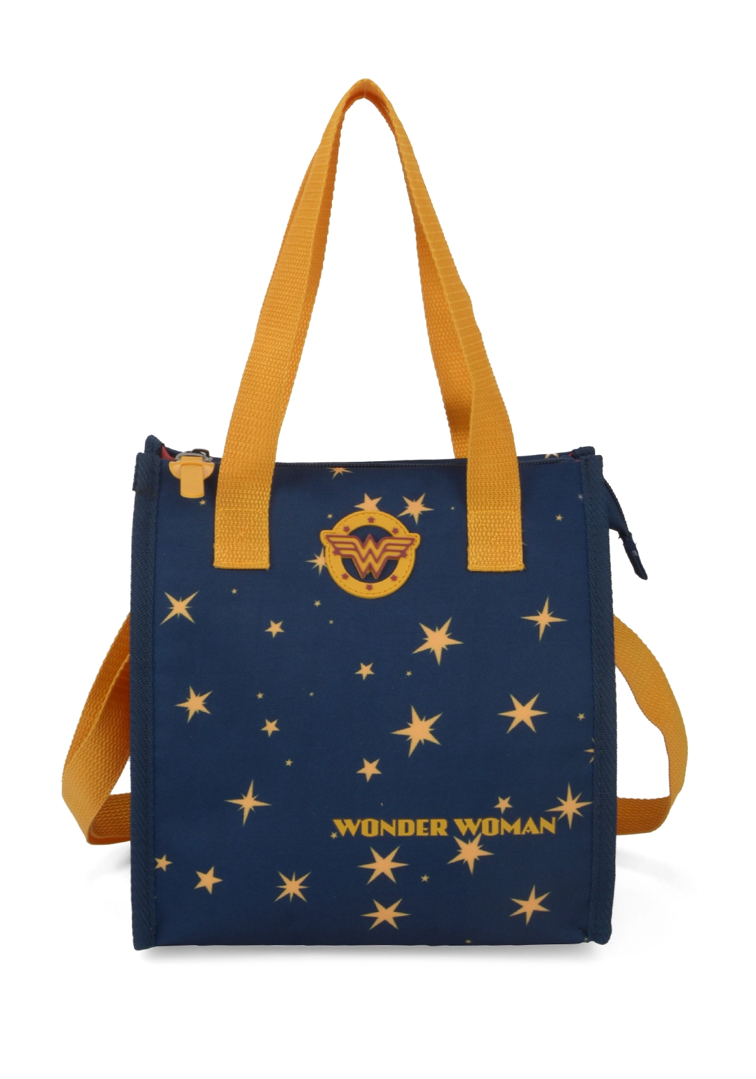 Lancheira Wonder Woman Azul La51636ww Luxcel Pt 1 Un