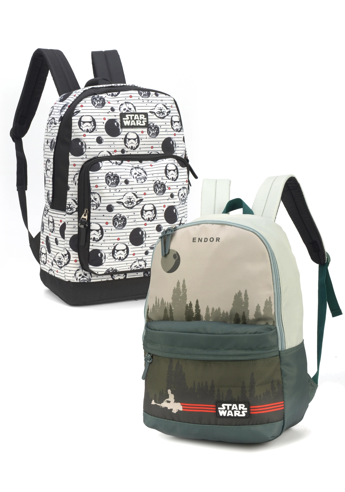 Mochila Juvenil Masculino Star Wars Ms46388st Maxlog