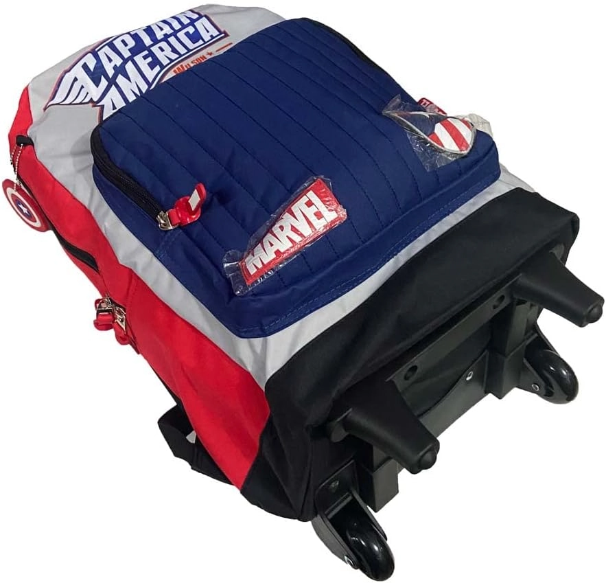 Mochila Rodas Infantil Masculino Avengers Mc51648ag Maxlog