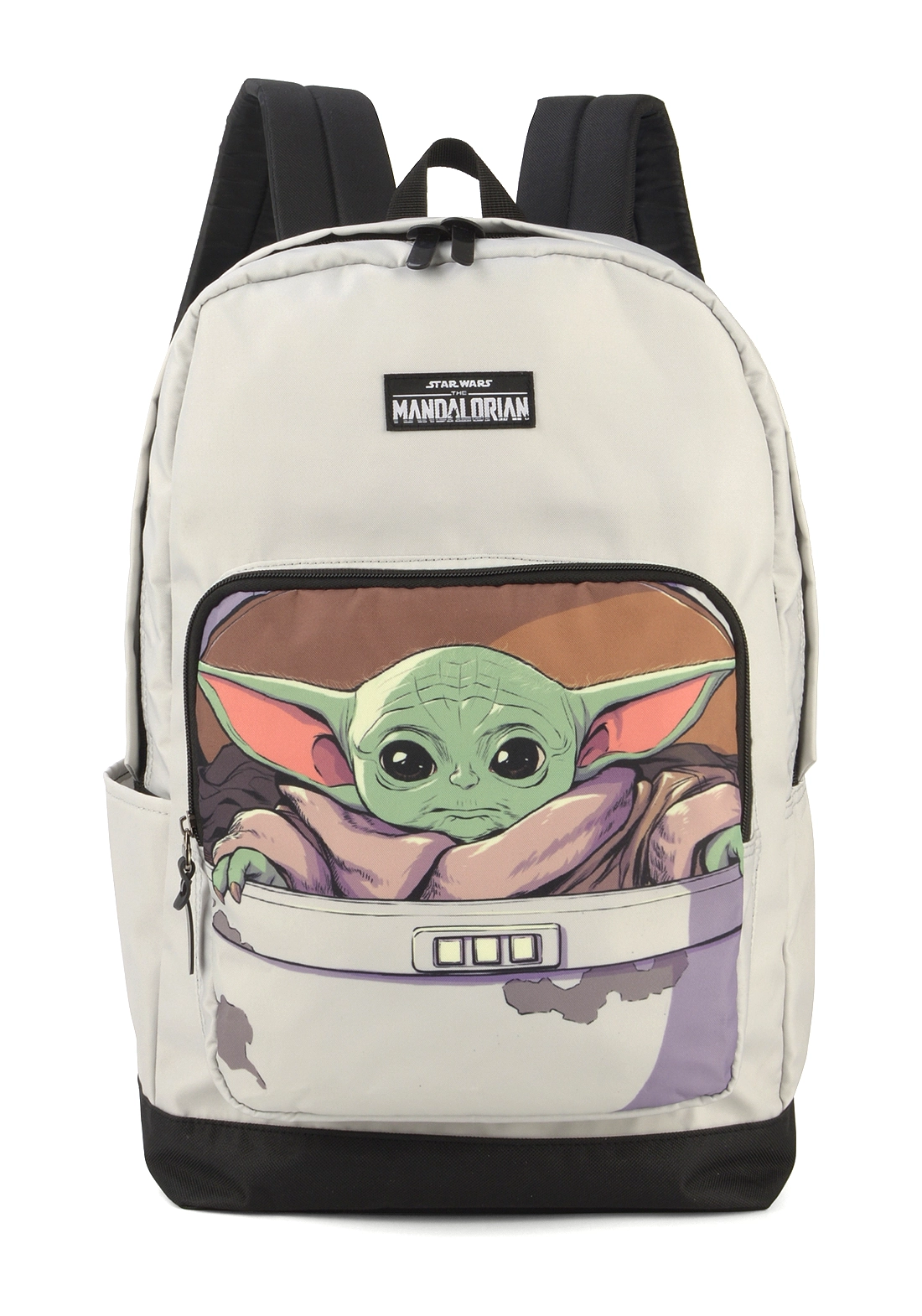 Mochila Poli. Mandalorian Cinza Ms46445ml_ Pt 1 Un