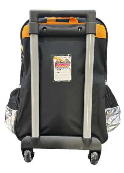 Mochila Rodas Infantil Masculina Boruto Preta Ic39622br Pt Maxlog
