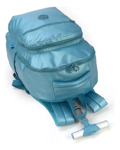Mochila Poli. C Rodas Barbie Verde Mc46852bb Luxcel Pt 1 Un