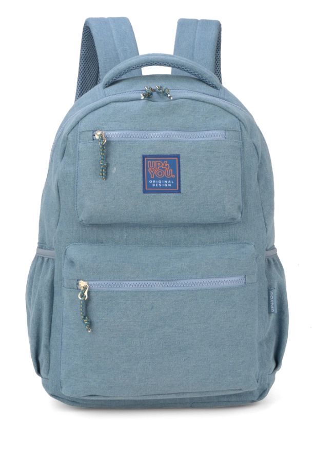Mochila Notebook Juvenil Masculina Up4you Azul Mj46599up Az Maxlog