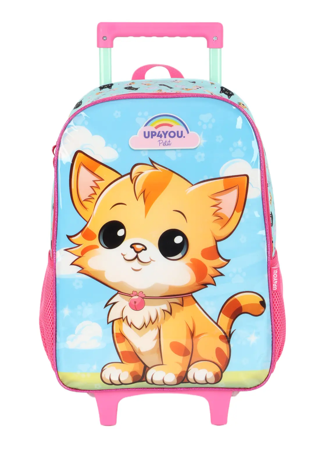Mochila Rodas Gatinho Azul Feminino Ic40102up0200un Maxlog