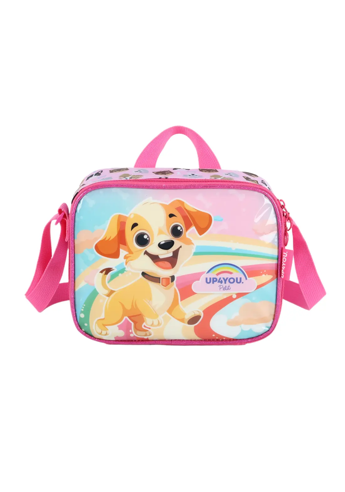 Lancheira Cachorrinho Rosa Feminino La40103up0300un Maxlog