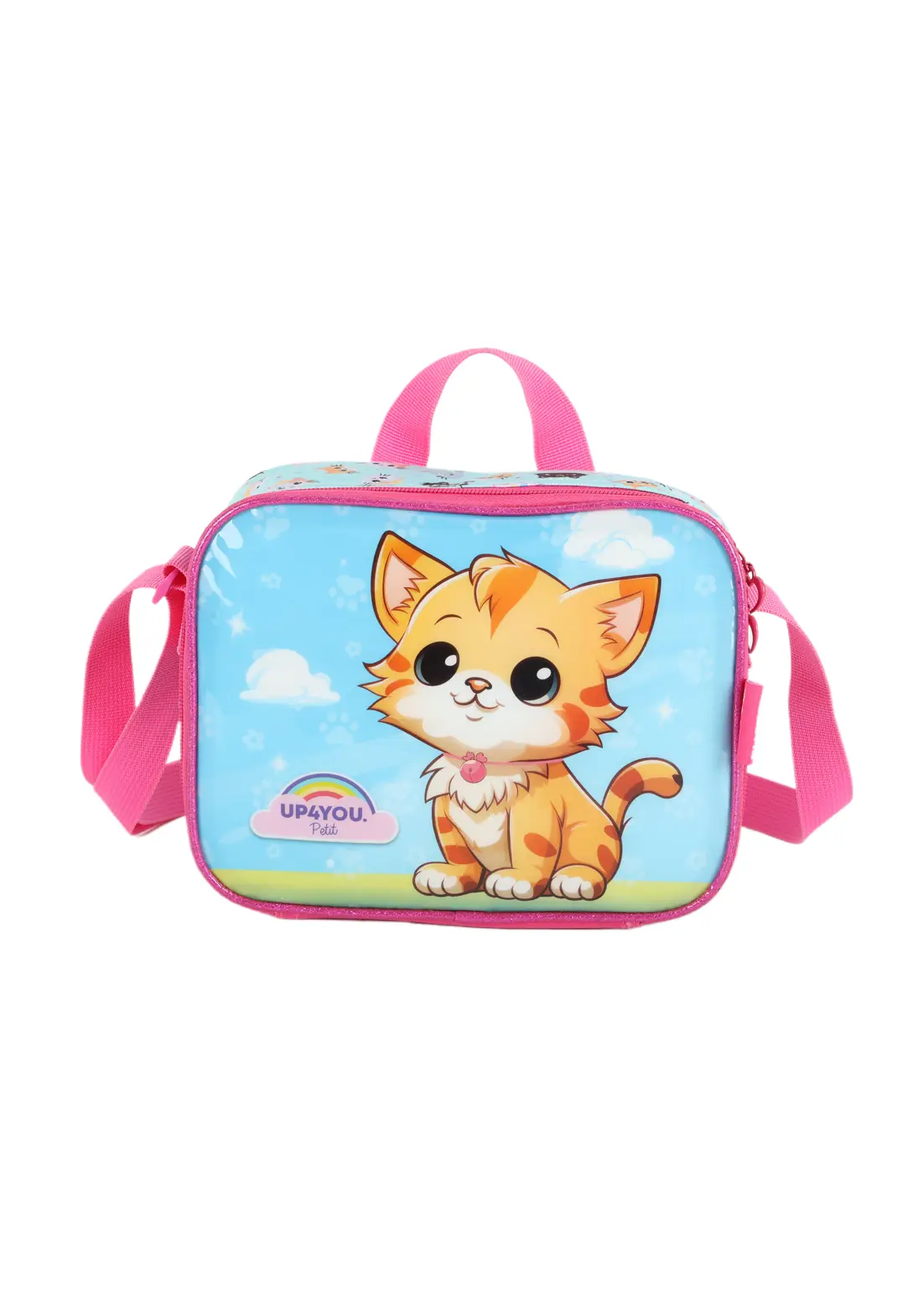 Lancheira Gatinho Azul Feminino La40103up0200un Maxlog