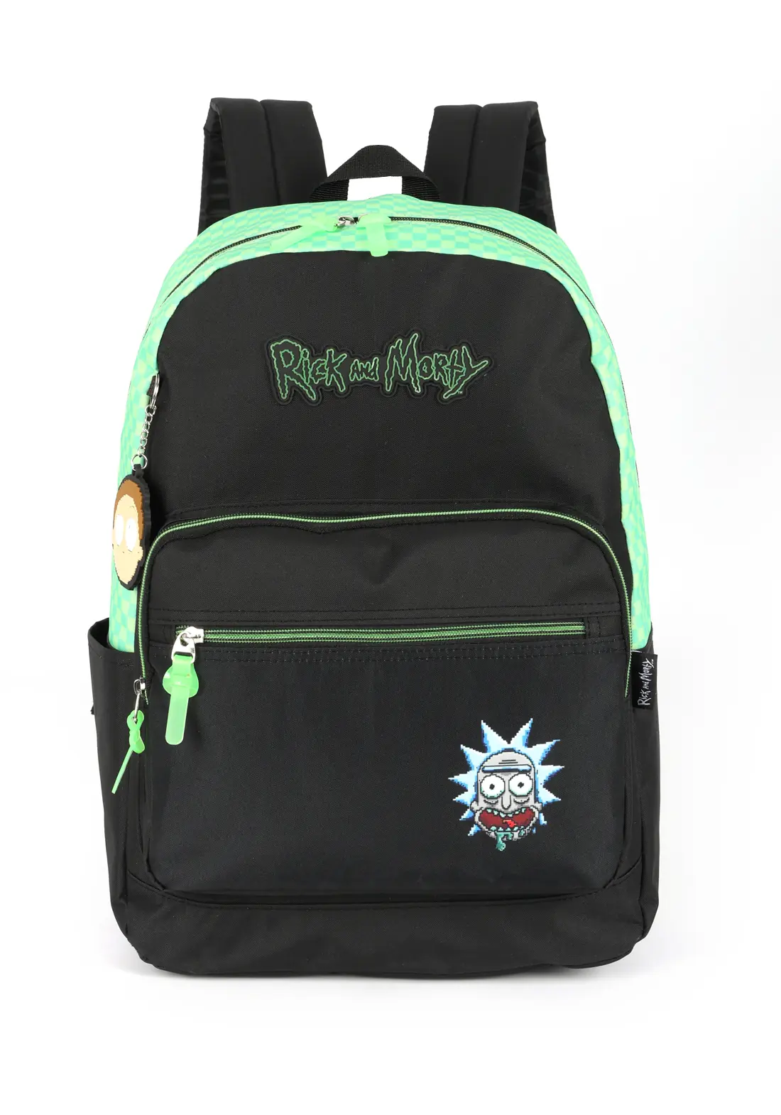 Mochila Costa Rick And Morty Verde Luxcel