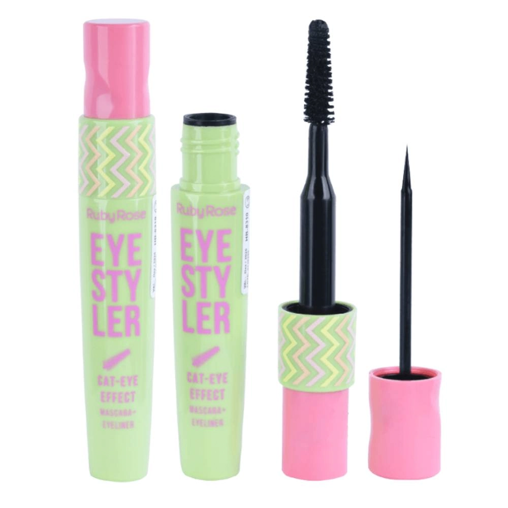 Mascaras P/ Cilios Rubi Ruby Hb 8310 Delineador Eye Styler L3 Cat Eye Ef