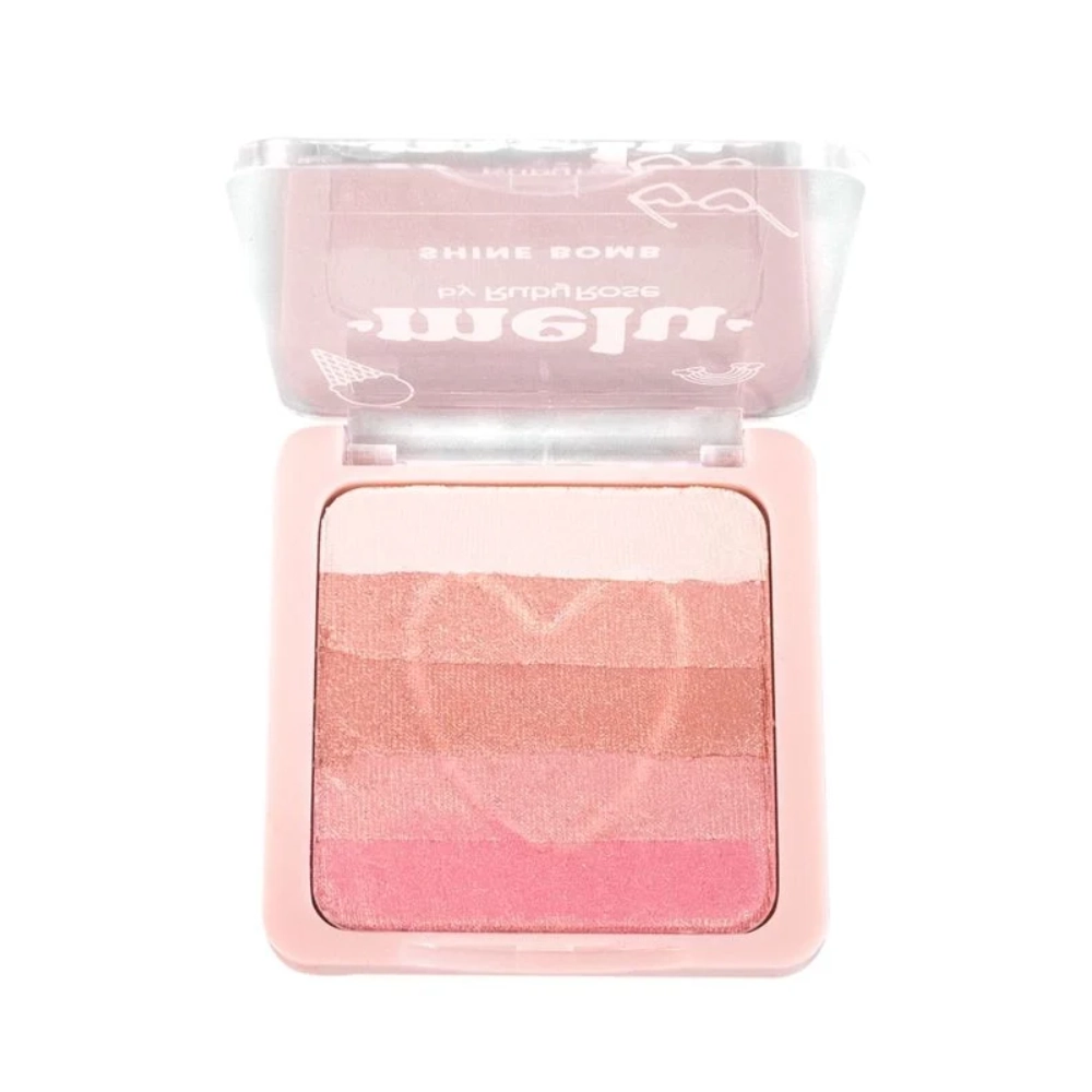 Iluminador Shine Bomb Melu Cor Pink Cake Ruby Rose