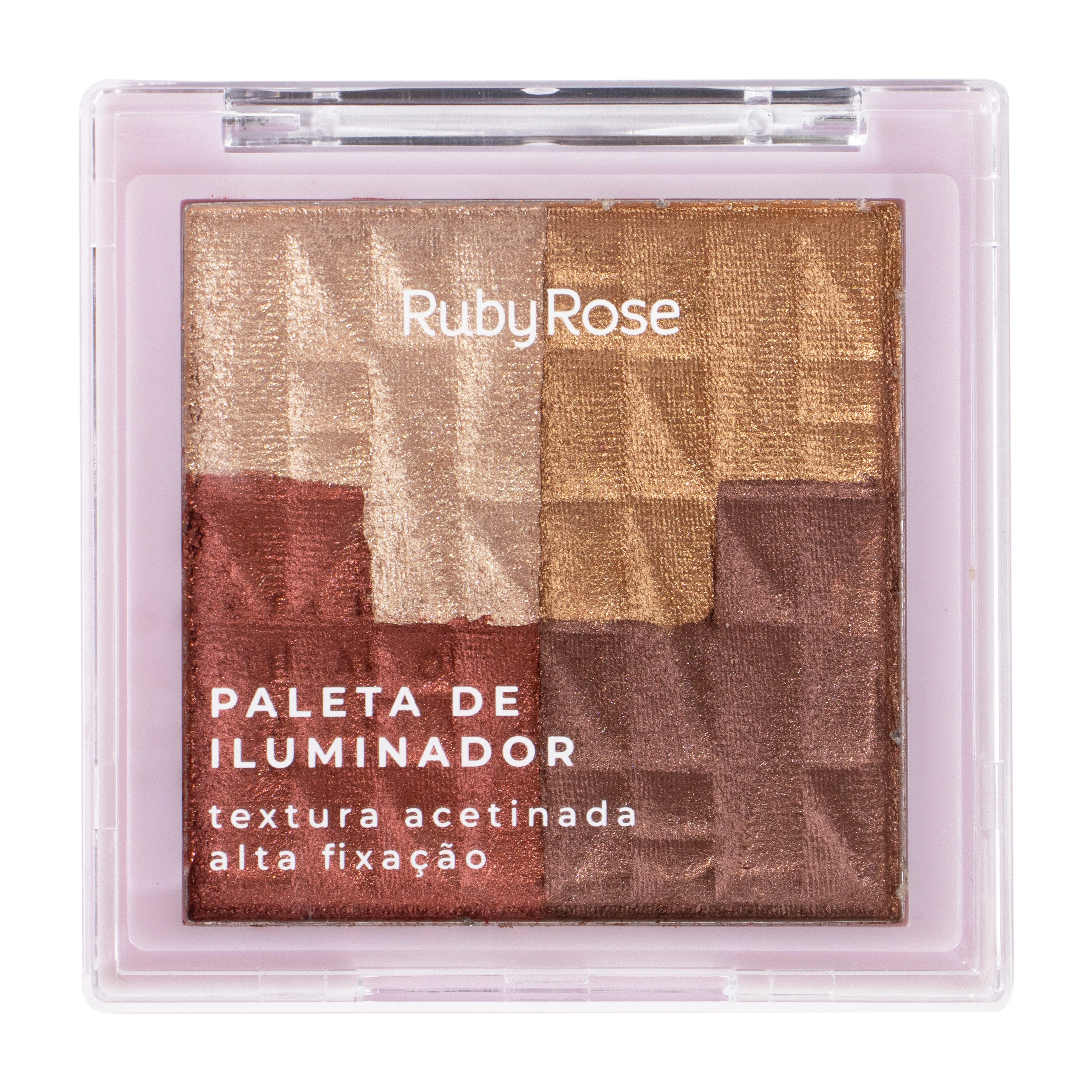 Ruby Rose Paleta Iluminador Hb 7234 Fireglow