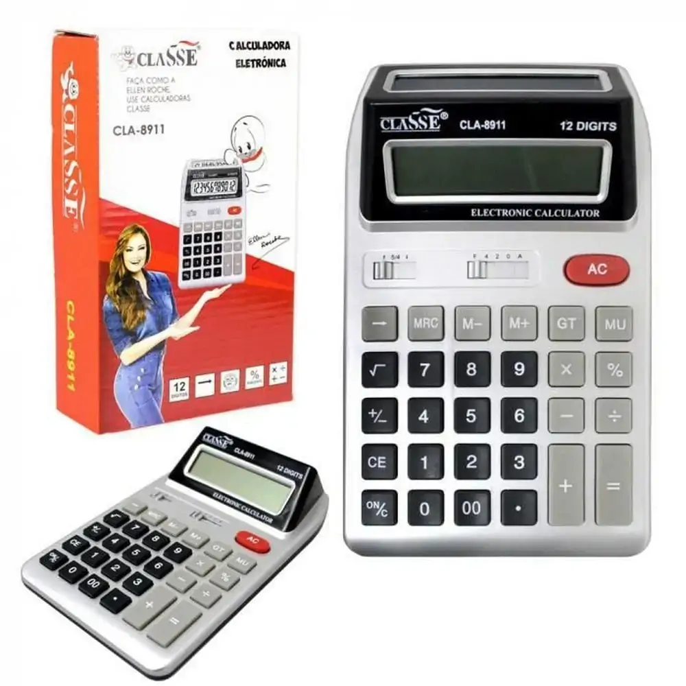 Calculadora Classe Cla 8089 12 Dig