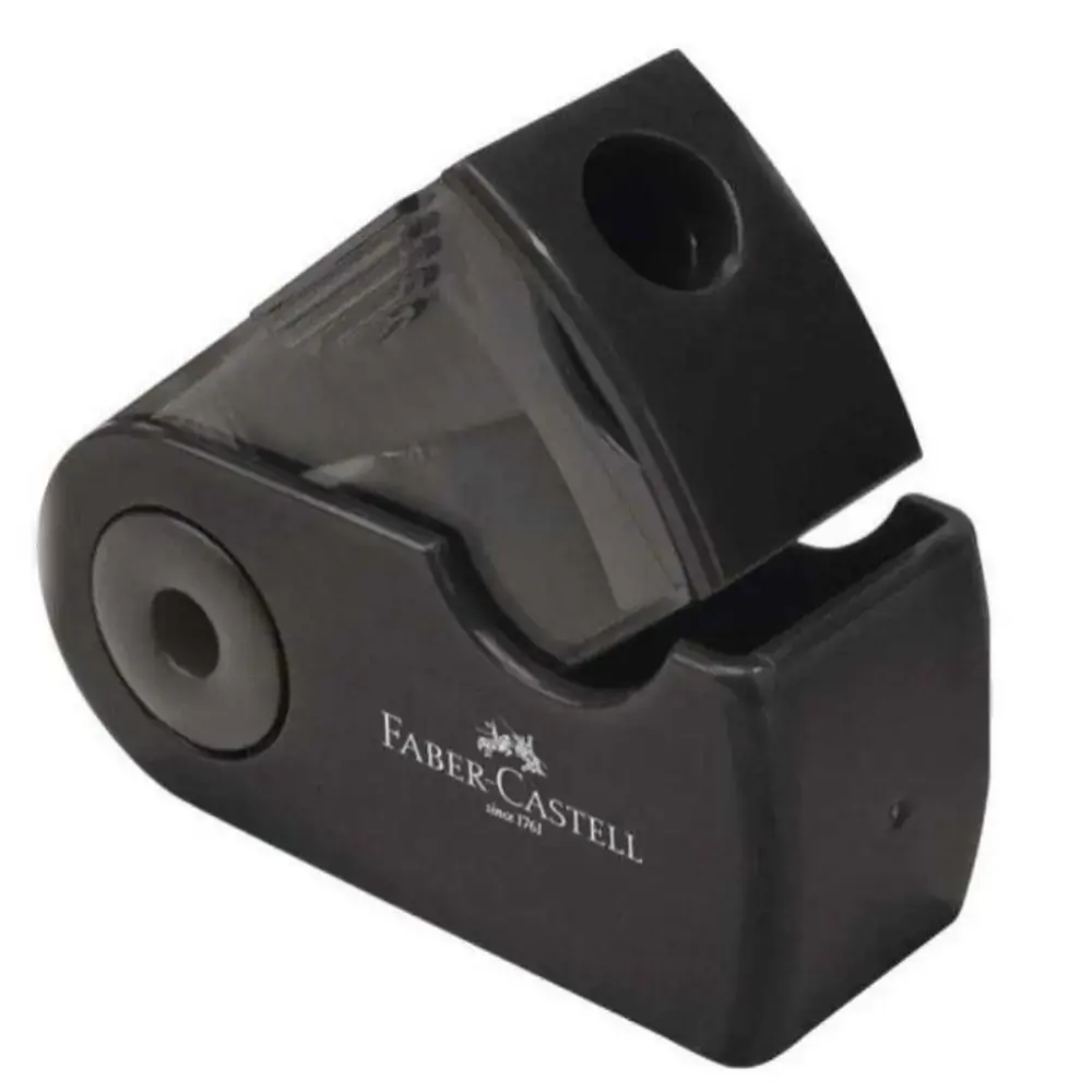 Apontador Plast C/deposito Mini Sleeve Faber