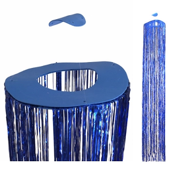 Adereco Lustre Metalizado Peq 26cm X 2m Ref.13341