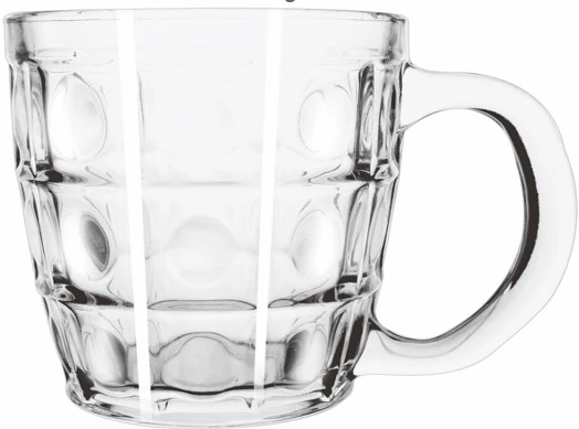 Caneca Vidro 380ml Un Zb33 780 Mahalo